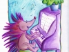 Herisson au piano